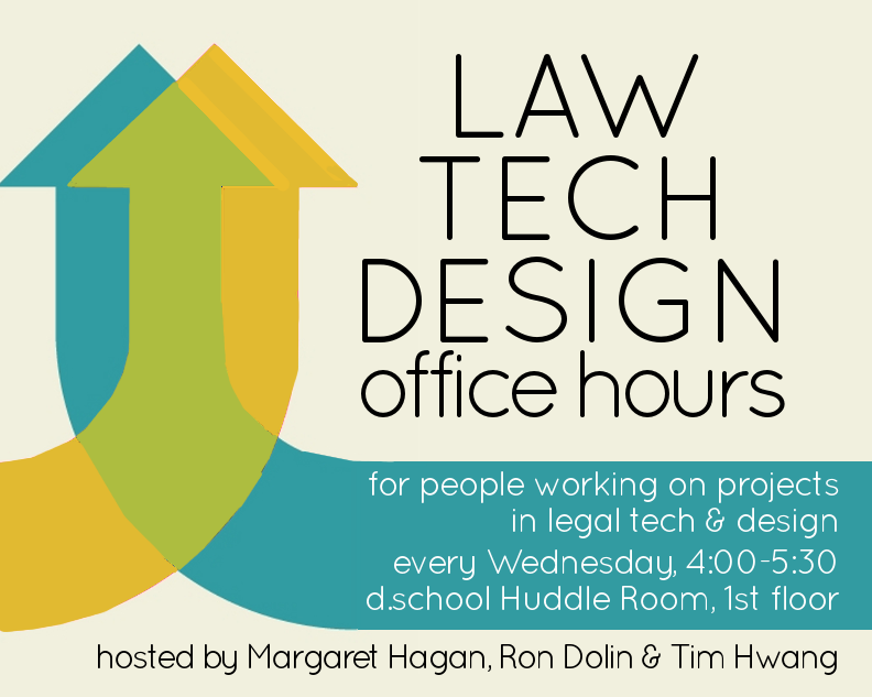 Law Tech Design office hour posters 3